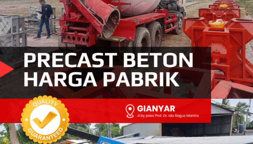 Precast Beton Harga Pabrik - Gianyar, Bali